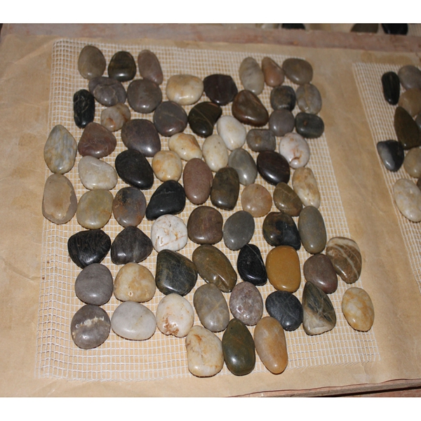Beautiful polished pebbles