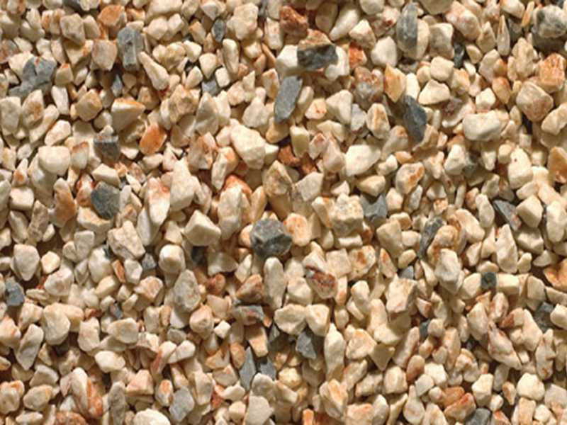 Yellow Decorative gravel